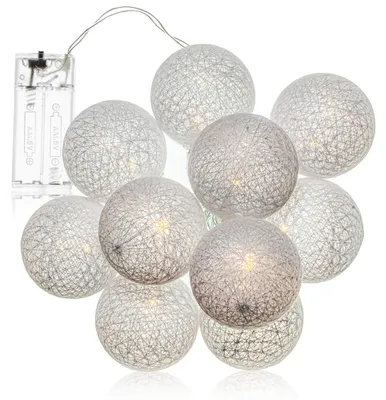 Produktbild von LED-Lichterkette "Kugel", mit 10 LEDs