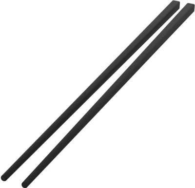Produktbild von Stilvolle Vielfalt: 2er Set Essstäbchen in den Farben Schwarz, Braun, Blau, Grün und Rot - Genießen Sie Ihr Essen mit Eleganz und Präzision! Schwarz
