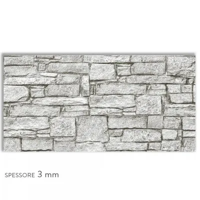 Produktbild von KROATISCHER STEIN – Flexible PVC-Küchenrückwand – Größe 120 x 60 cm, 3 mm dick