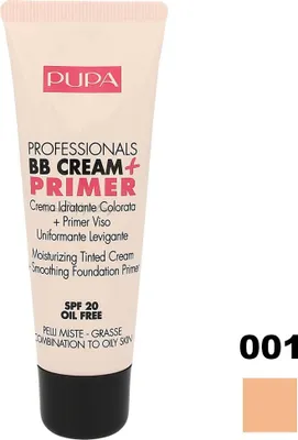 Produktbild von Pupa Pupa Professionals BB Cream + Primer SPF20 50ml