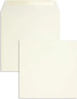 Produktbild von Briefumschläge Biotop3 220x220mm 120g/qm gummiert VE=250 Stück creme
