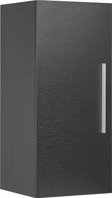 Zdjęcie produktu dla BELIANI Szafka wisząca czarna 40 x 35 x 88 cm 3 półki wysoka nowoczesna