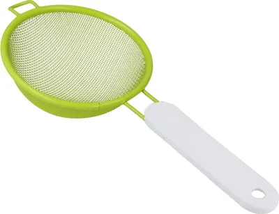 Produktbild von METALTEX 112514067 Sieb 14 cm antihaft grün, Griff weiß