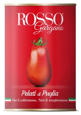Image de Tomates pelées de Pouille, 400 g - Gargano Rosso