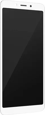 Produktbild von Ersatzdisplay Xiaomi Redmi 6 / 6A kompatibel, Scheibe vormontiert – Weiß