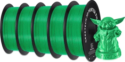 Obrázok produktu pre filament pre 3D tlačiarne, ekologický materiál PLA, kompatibilný s tlačiarňami FDM, ekologický