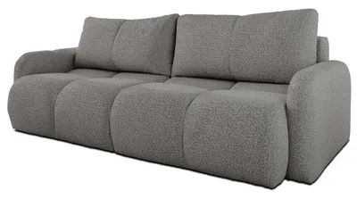 Zdjęcie produktu dla Narożnik Sofa z funkcją spania z pojemnikiem na pościel 3 w 1 Sofa Kanapa Szary Pio LOOP18