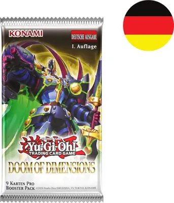 Image de Yu-Gi-Oh  Doom of Dimensions Booster Deutsch