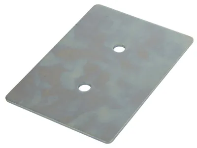 Image de Kerbl 37607 : Plaque de contre-plaque pour les modèles 37601, 37604, dimensions 110 x 155 mm, galvanisée