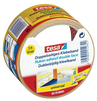 Produktbild von Tesa Doppelseitiges Klebeband - 50 mm x 5 m