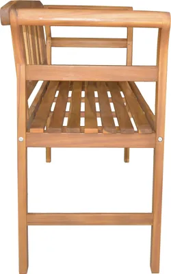 Immagine prodotto di Panchina da giardino a 3 posti in legno di acacia 157 x 49 x 82 cm - Rosa