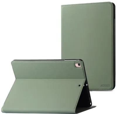 Produktbild von Accezz Classic Klapphülle iPad 6 (2018) 9.7 Zoll / iPad 5 (2017) 9.7 Zoll / Air 2 (2014)/Air 1 (2013) - Grün