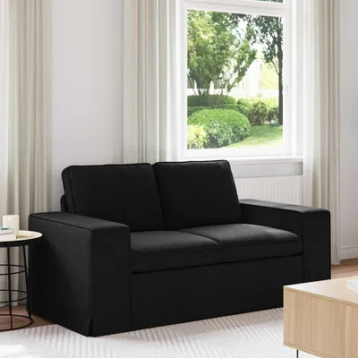 Produktbild von PUEAZU Sofa Schwarz 162 x 80 x 82 cm Stoff - Klassische Sofas &30066