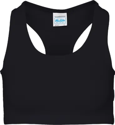 Image de AWDis Just Cool Femmes Filles Sport Crop Top PC2631 (L) (Noir)