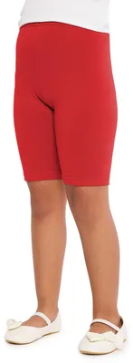 Image de Leggings courts en coton pour fille Merry Style MS10-227 (rouge, 152 cm)