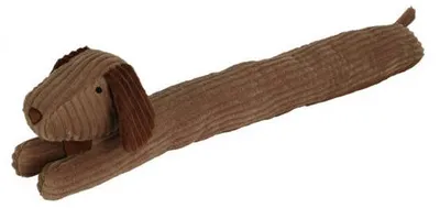 Produktbild von Zugluftstopper 90 cm in Hundeform – schützt vor Zugluft und Zuschlagen der Tür
