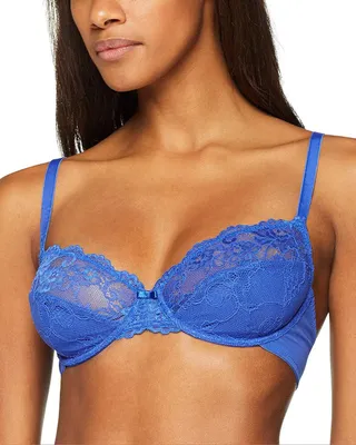 Produktbild von Triumph Tempting Lace W BH mit Bügel, Farbe: Blau (Illumines Blue), Größe: 70C