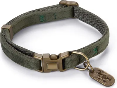 Produktbild von Designed by Lotte Halsband für Katzen Samt, verstellbar und weich