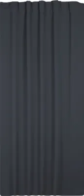 Produktbild von Verdunkelungsvorhang Kräuselband 300 x 245 cm Anthrazit Vorhang blickdicht abdunkelnd Gardine wärmeisolierend