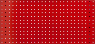 Produktbild von Lochwand, L987 x B456 mm, Verkehrsrot (RAL 3020)