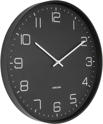 Obrázek produktu pro Wanduhr, modern - Karlsson Modell: KA5751BK