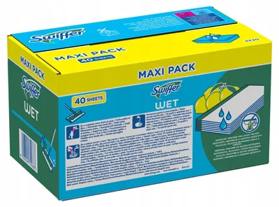 Obrázok produktu pre Utierky na podlahu Swiffer, 40 kusov