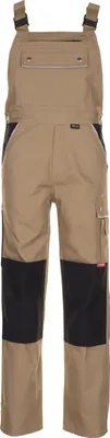 Produktbild von Planam Latzhose Canvas 320 Gr. 58 khaki/schwarz