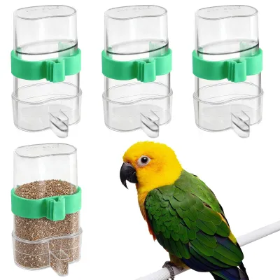 Image de 4 distributeurs automatiques d'eau pour oiseaux