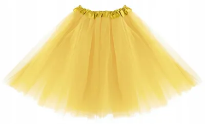 Image de Jupe tutu PartyPal jaune miel 40 cm