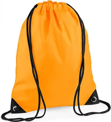Produktbild von BagBase BG10 | Premium Gymsac Turnbeutel | 33 x 45 cm - Farbe: Fluorescent Orange - Größe: 33 x 45 cm