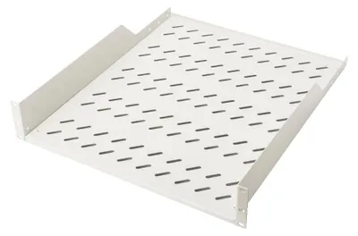 Zdjęcie produktu dla Półka do szafy serwerowej - 19 cali - 2U - 25 kg - Szary - Do szafy rackowej 800 mm głębokości