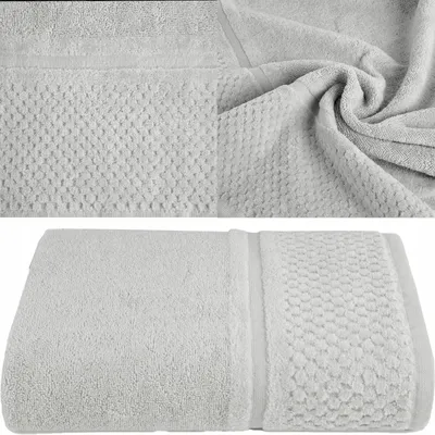 Image de Eurofirany Serviette de bain coton 550g/m² 30x50 cm gris