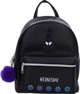 Produktbild von Wednesday Rucksack 28cm als Merchandise