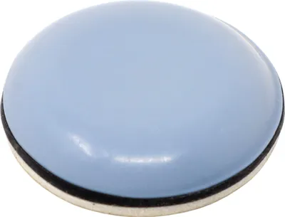 Produktbild von Adsamm® | 32 x PTFE-Gleiter | Ø 25 mm | Grau-Blau | rund | Selbstklebende Möbelgleiter in von Adsamm®