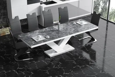 Produktbild von Design Esstisch Tisch HE-999 ausziehbar 160 bis 256 cm