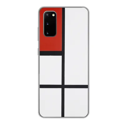 Produktbild von MuchoWow® Handyhülle Schutzhülle Hülle für Samsung Galaxy S20 Komposition - Piet Mondrian Silikon Softcase Handy Hülle - Bild