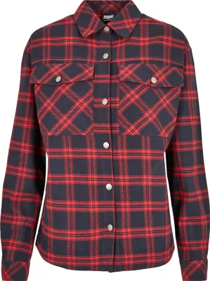 Produktbild von Urban Classics Ladies - FLANELL Oversized Hemd Shirt - L