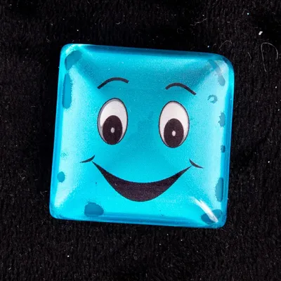 Zdjęcie produktu dla Emotki Szklany Magnes Na Lodówkę Różne Wzory