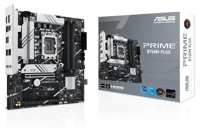 Produktbild von Asus 90Mb1Gy0-M0Eay0 Prime B760M-Plus//Lga1700,B760,Usb10G,Mb
