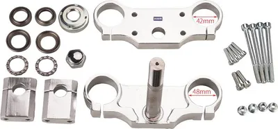 Produktbild von Upside Down Gabelbrücke 42/48mm Alu Typ 1 Dirt Bike Pit Bike HMParts