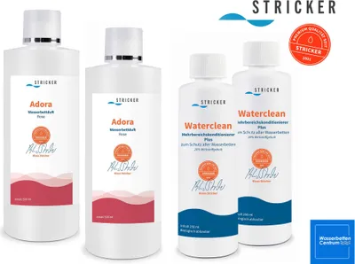 Produktbild von Wasserbettduft Rose inklusive Konditionierer - Sparpack