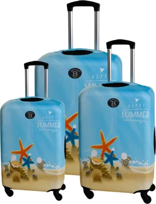 Produktbild von BERTOO Reisekofferhülle - Sea Set 3-teilig (M, L, XXL)