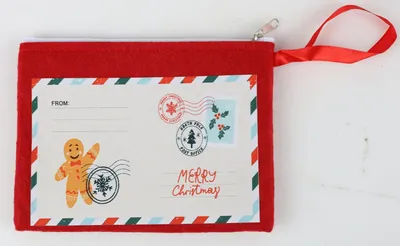 Produktbild von 12x Filz Geschenktaschen Briefumschlag Weihnachten Verpackung Dekoration Schmuck