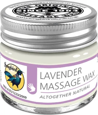 Produktbild von Songbird Lavendel Massagewachs 20 Gr