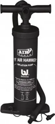 Produktbild von Bestway Air Hammer Doppelhub Pumpe 2x 2.000cm³  Luftpumpe Handpumpe 3 Adapter