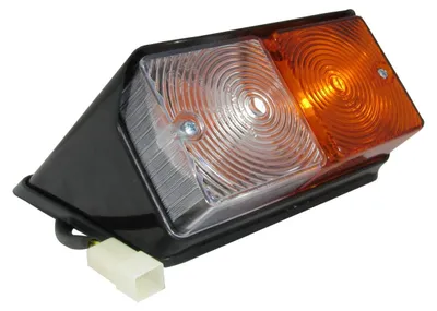 Image de Feu de position avant droit avec clignotant, pour tracteur, pelleteuse/excavatrice, compatible avec Ford/New Holland, référence OEM D3NN13201B