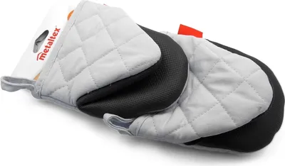 Produktbild von METALTEX 239532109 Ofenhandschuhe antislip 2er Set / Hitzeschutz / Ofenhandschuh