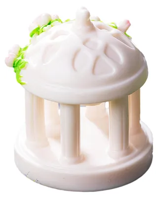 Produktbild von Mini-Feengarten-Accessoires: Miniatur-Wasserfallpavillon, römische Säulenfigur für DIY-Bastelarbeiten, Mikrolandschaft A