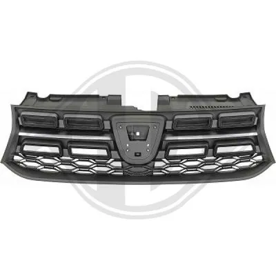 Produktbild von DIEDERICHS 4456140 Kühlergrill Frontgrill für DACIA SANDERO II Schwarz