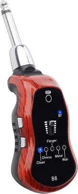 Produktbild von Gitarren wireless system, b6 empfänger & sender, bluetooth audio, effekte modul